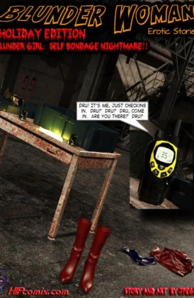 Blunder Woman – Blunder Girl a Self bondage Nightmare E1