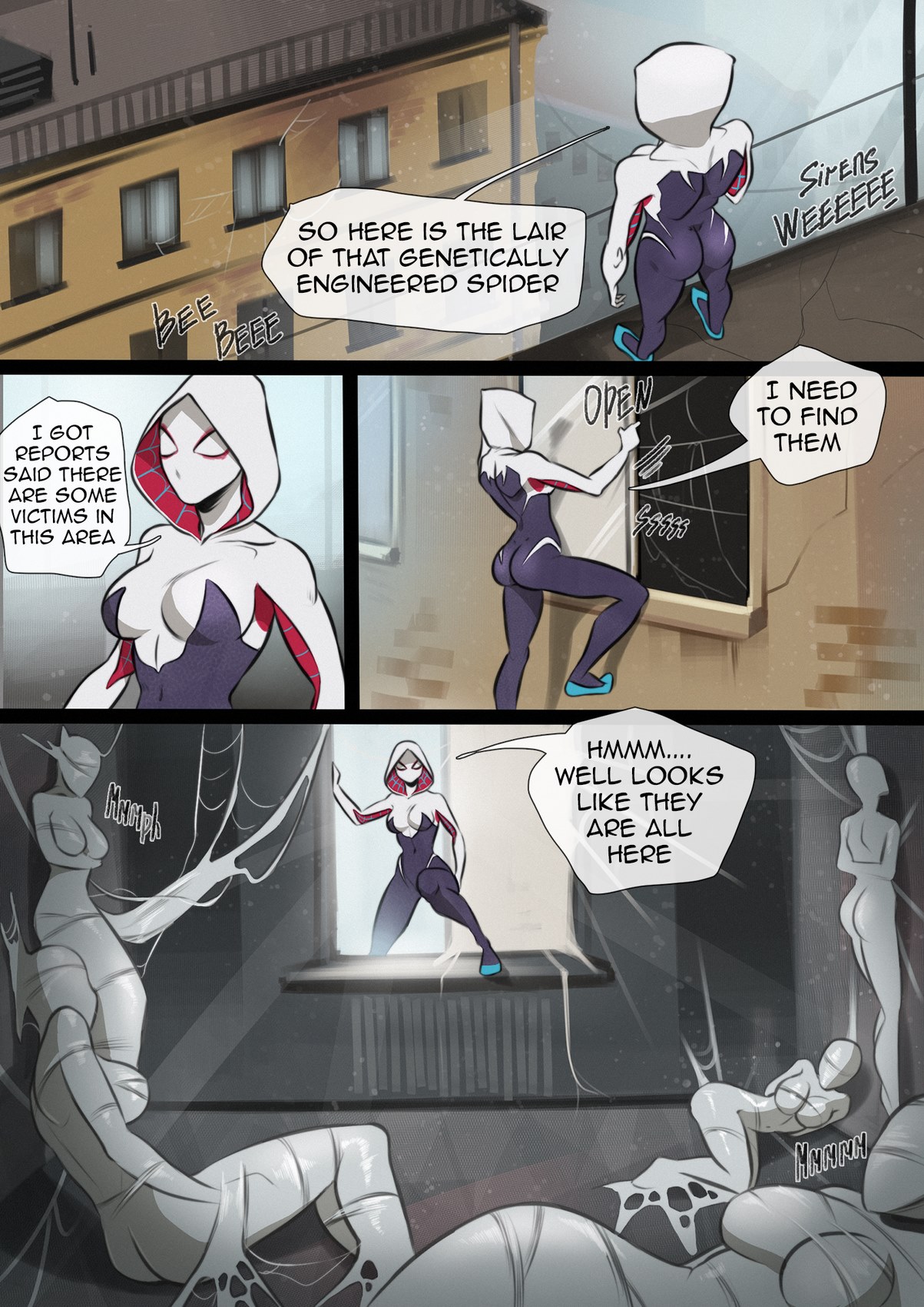 Win4699 – Gwens Defeat • Free Porn Comics