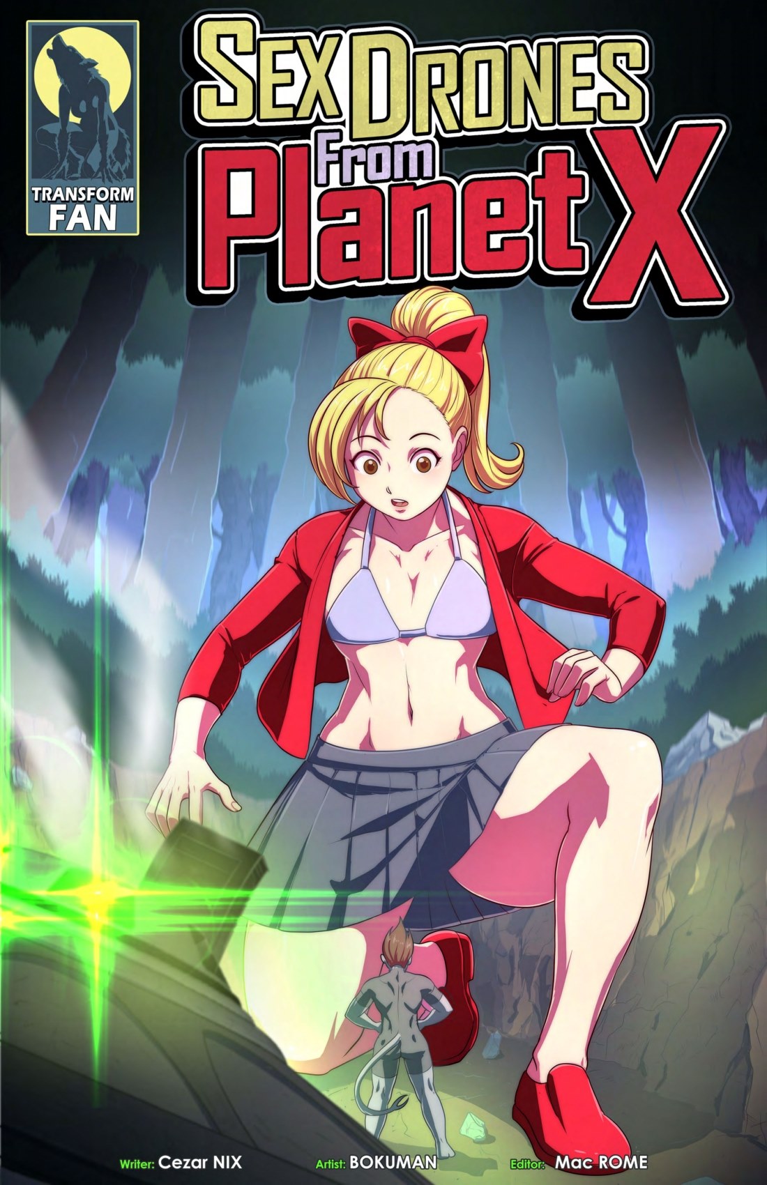Fansex - Transform Fan â€“ Sex Drones from Planet X â€¢ Free Porn Comics