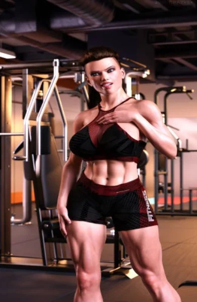 CrazySky3D - Futanari Gym Goddess -xyz