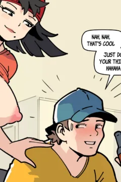 David and Natasha flirting (41)