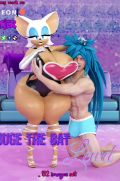 Rouge the Pefect Size Lewd 1-cover