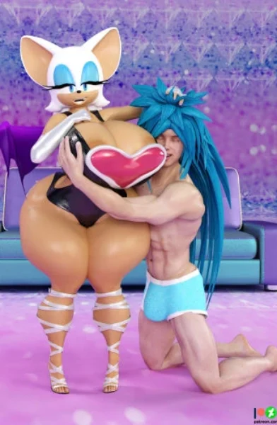 SuperTito - Rouge the Prefect Size Lewd-xyz