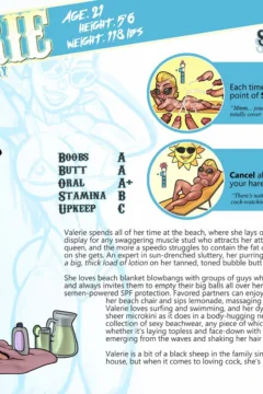 Valerie – Character Sheet
