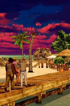 Gangbang Trip to Beach (29)