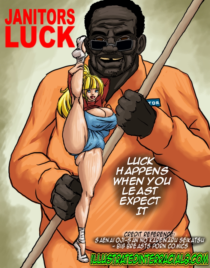 3d Cartoon Interracial - IllustratedInterracial - Janitor's Luck â€¢ Free Porn Comics