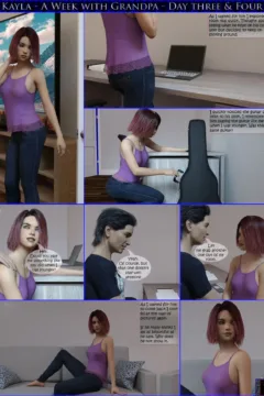 Kayla in A Week with Grandpa – Day 3-4 (8)