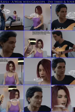 Kayla in A Week with Grandpa – Day 3-4 (9)