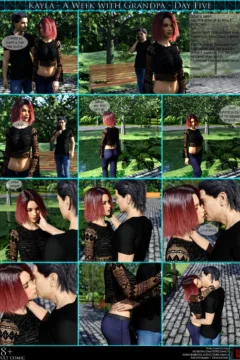 Kayla in A Week with Grandpa – Day 5 (11)