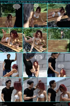 Kayla in A Week with Grandpa – Day 5 (14)