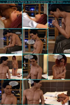 Kayla in A Week with Grandpa – Day 5 (5)