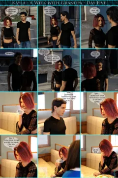 Kayla in A Week with Grandpa – Day 5 (9)