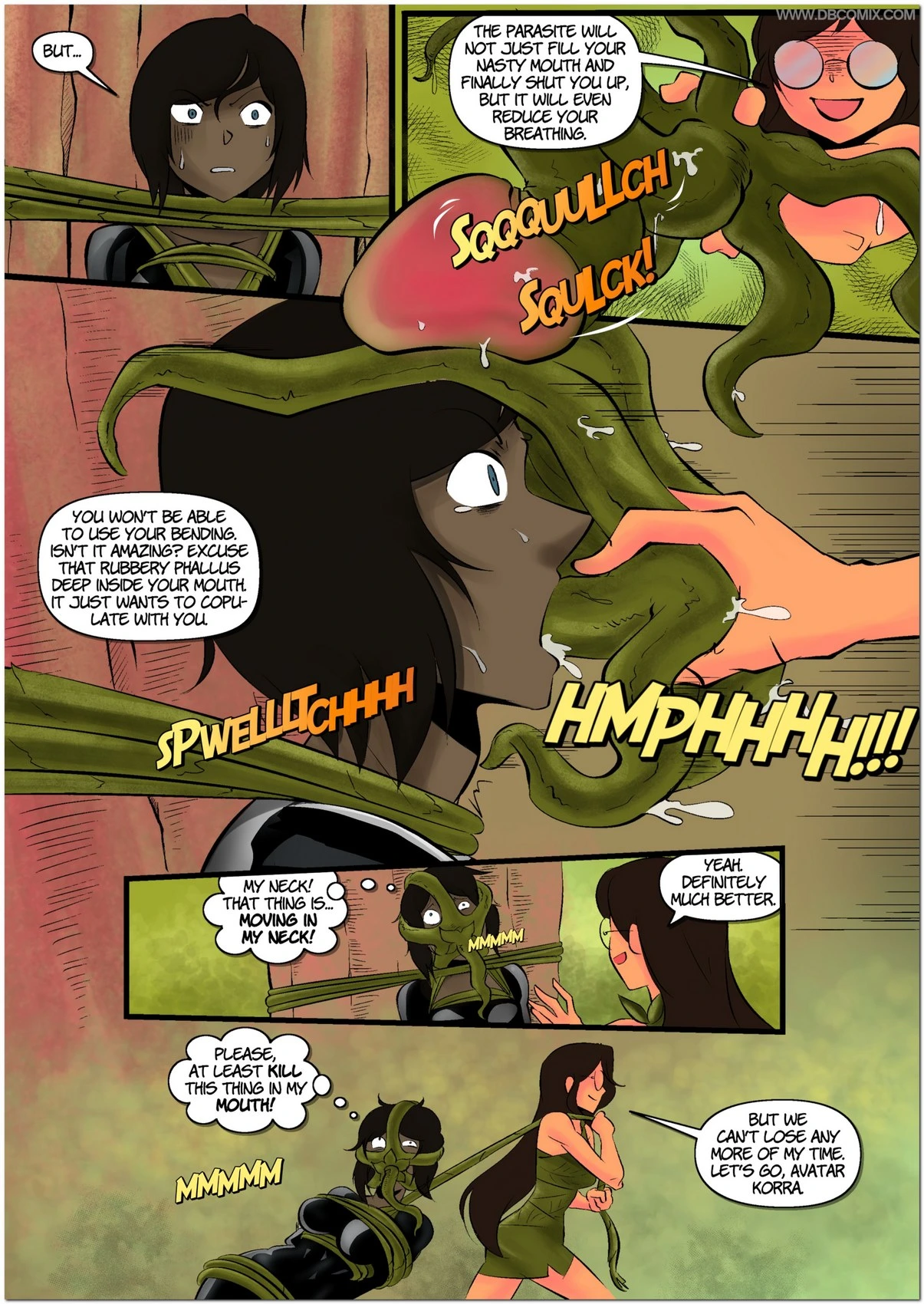 DBComix – Book Four- Chapter Two – Avatar Alone 2 – page 8 of 15