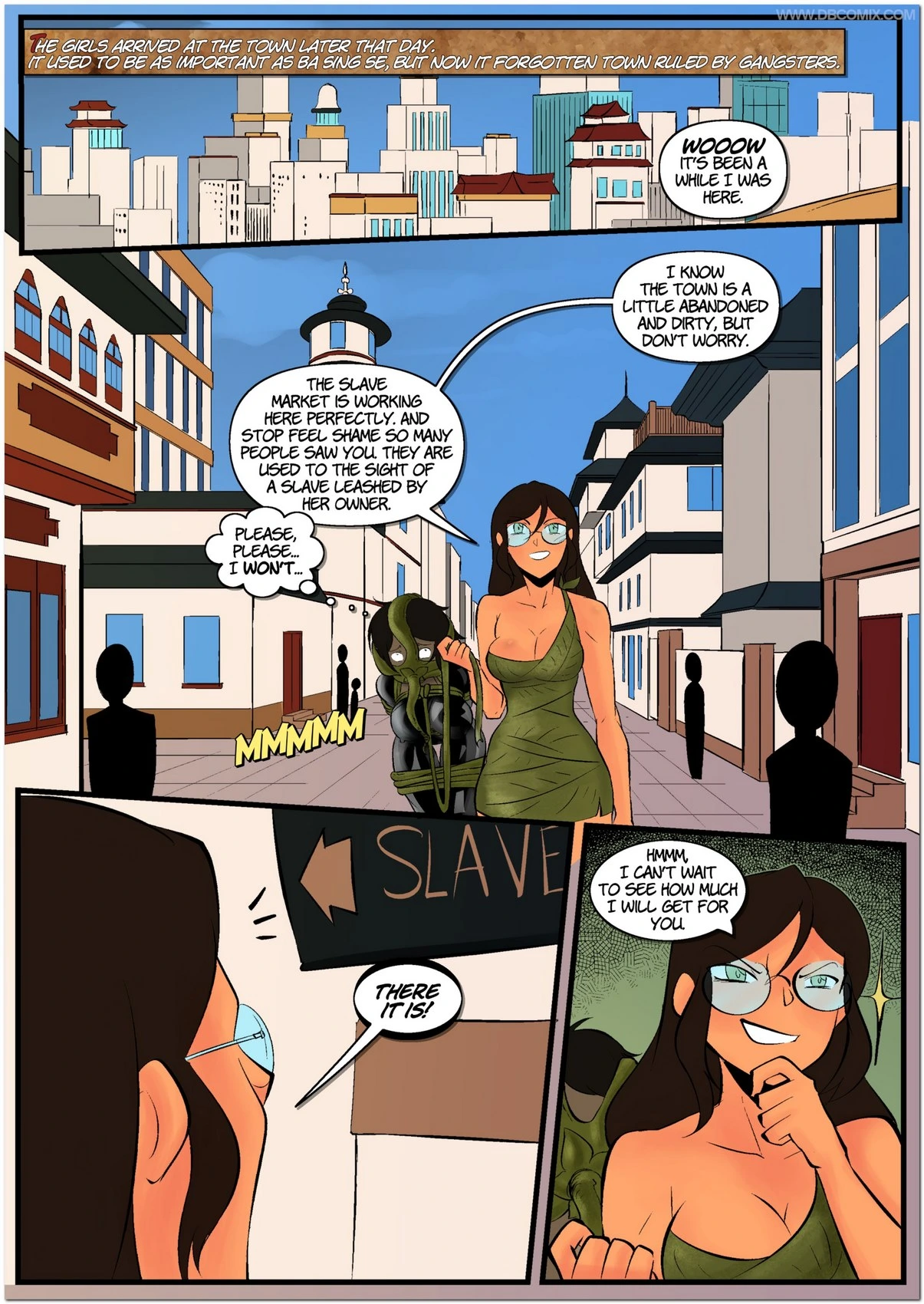 DBComix – Book Four- Chapter Two – Avatar Alone 2 – page 9 of 15