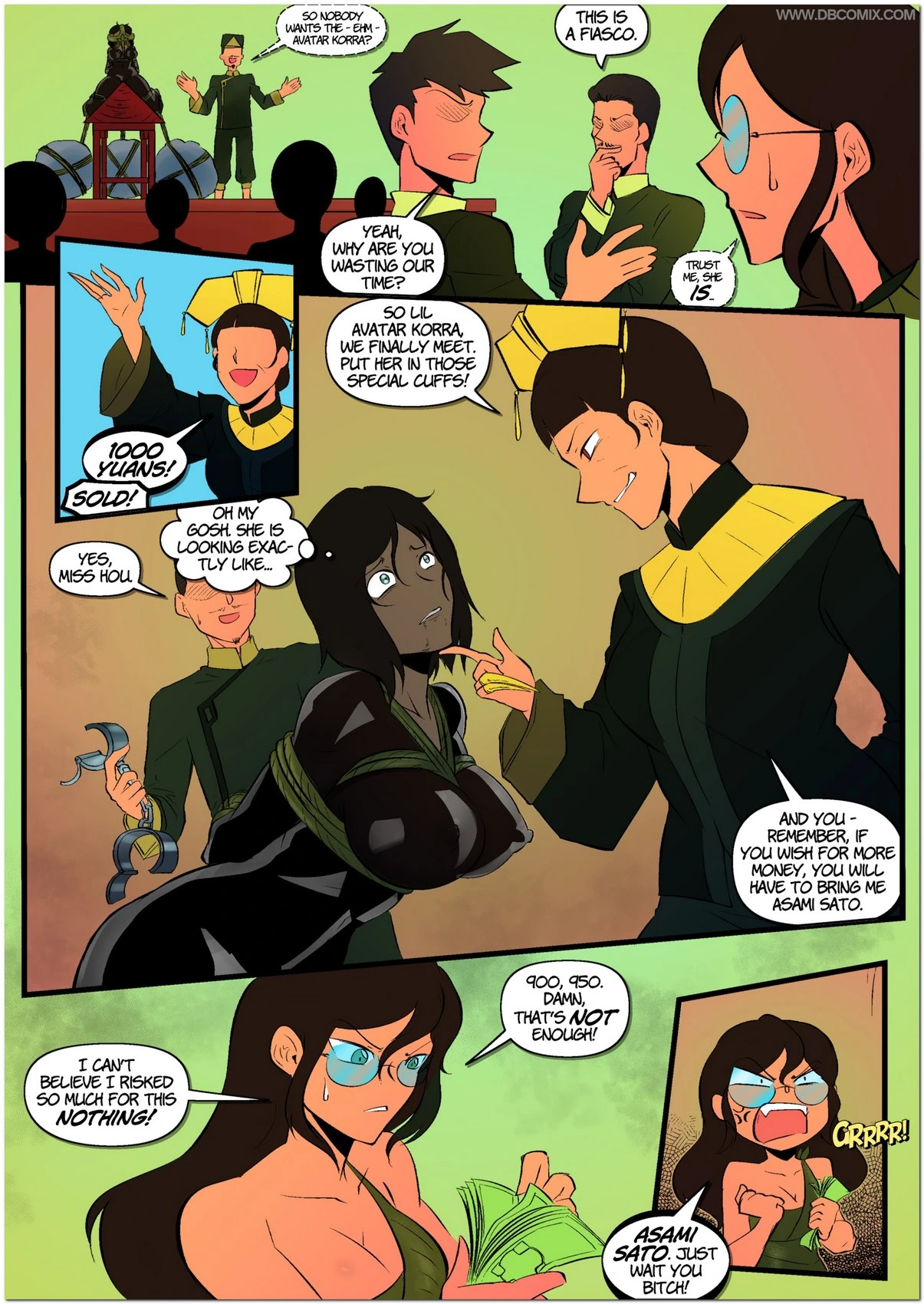 DBComix – Book Four- Chapter Two – Avatar Alone 2 – page 11 of 15