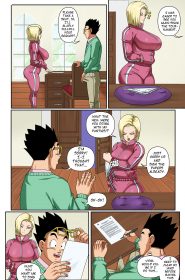 Android 18 and Gohan #3 004