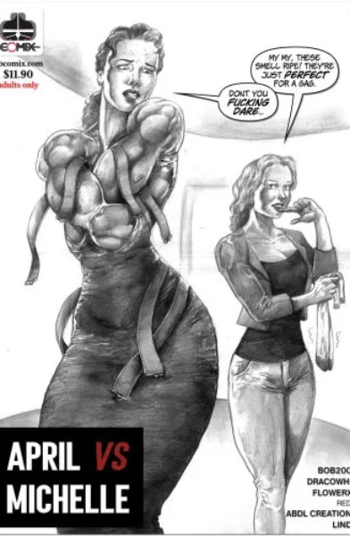 DBcomix-April vs Michelle