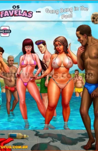 Família Favela 15 - Gang Bang in the Pool