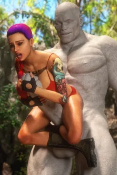 – Lara Croft Gets Monster Cocked (16)