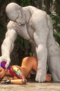 – Lara Croft Gets Monster Cocked (25)