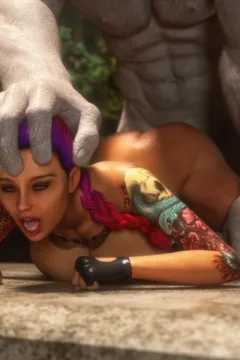 – Lara Croft Gets Monster Cocked (26)