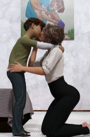 Loving Mommy Straight Shotacon 3D Images Mom Son (2)