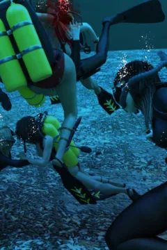 Lyndsi v Nancy Scuba Battle 29 – suchcalamity