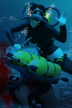 Lyndsi v Nancy Scuba Battle 33 – suchcalamity