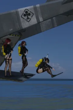 Lyndsi v Nancy Scuba Battle 4 – suchcalamity