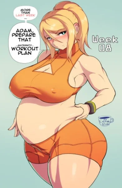 CoffeeSlice - Samus' Pregnancy Log (Metroid)