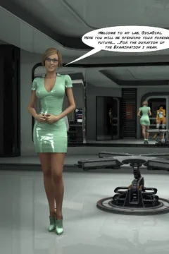 GigaGIrl is The Test Subject – p09 – df0rm