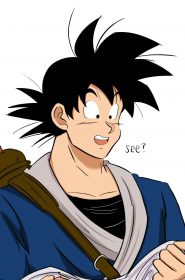 Goku reunites003