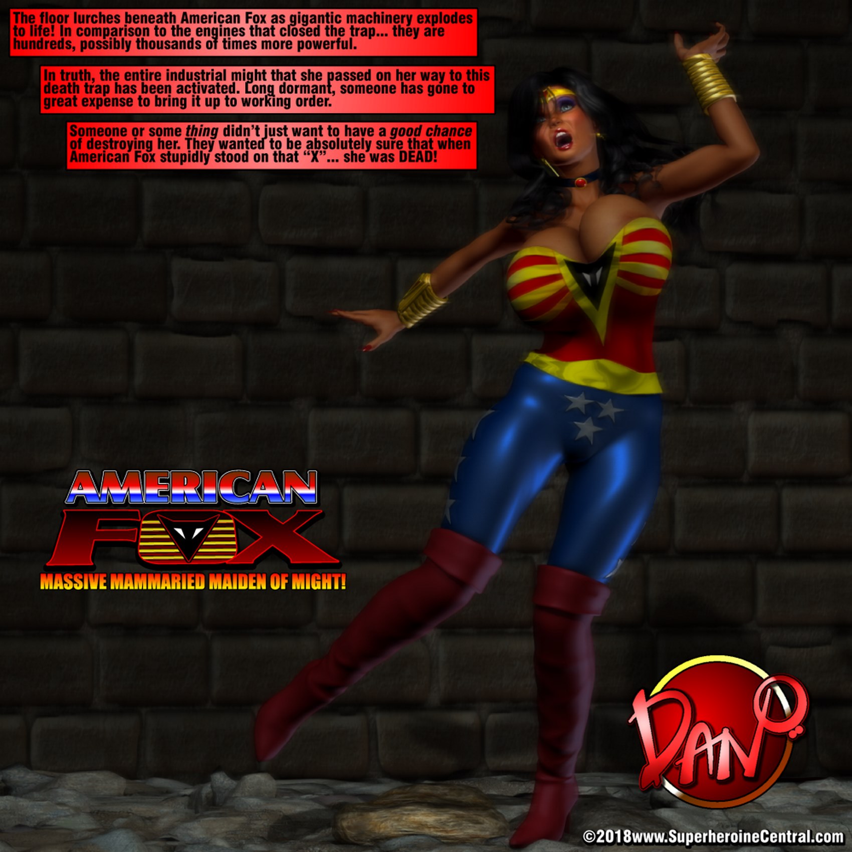 3d Superhero Porn Death - SuperHeroineCentral - Massive Mammaried Maiden of Might Set 3-4 â€¢ Free Porn  Comics