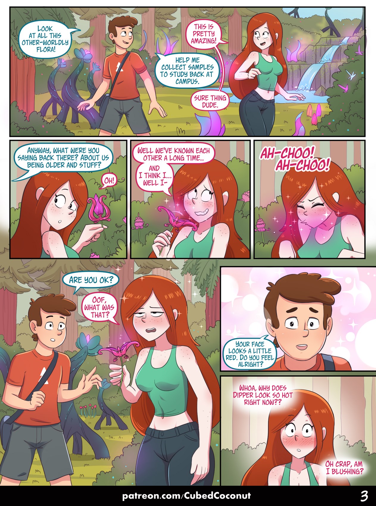 Gravity Falls Wendy Porn Blowjob - Cubed Coconut - Wendy's Confession (Gravity Falls) â€¢ Free Porn Comics