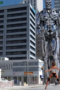 Eleonor vs Giant Robot (6)