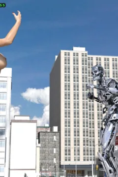 Eleonor vs Giant Robot (8)