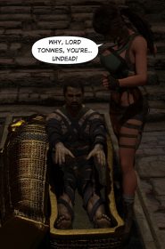 Lara Croft in Taking the Mummy (12)