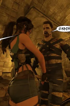 Lara Croft in Taking the Mummy (19)