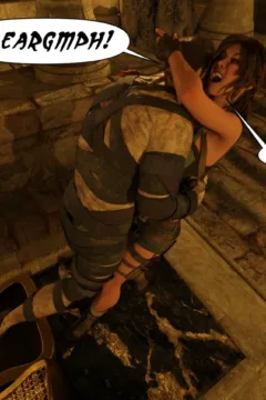 Lara Croft in Taking the Mummy (21)