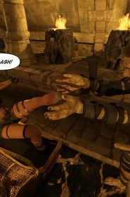 Lara Croft in Taking the Mummy (26)