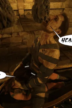 Lara Croft in Taking the Mummy (35)