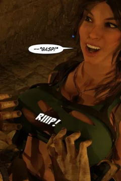 Lara Croft in Taking the Mummy (38)