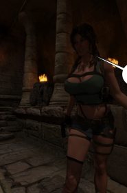 Lara Croft in Taking the Mummy (4)