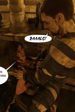 Lara Croft in Taking the Mummy (44)