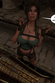 Lara Croft in Taking the Mummy (5)