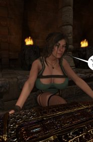 Lara Croft in Taking the Mummy (6)