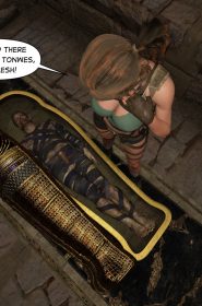 Lara Croft in Taking the Mummy (8)