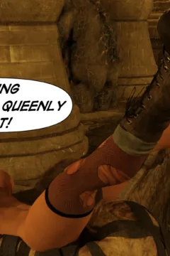 Lara Croft in Taking the Mummy (80)