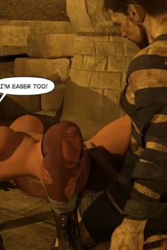 Lara Croft in Taking the Mummy (86)