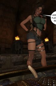 Lara Croft in Taking the Mummy (9)